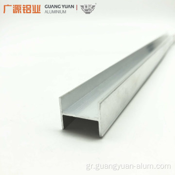 6063 T5 Mill Finish Aluminium H Προφίλ